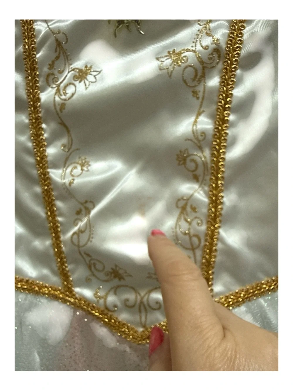 NWOT Disney Tangled Rapunzel Wedding Dress Costume